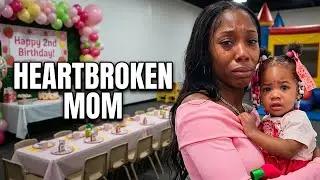 SHE HAD A BIRTHDAY PARTY FOR HER 2 YEAR OLD NO ONE SHOWED UP