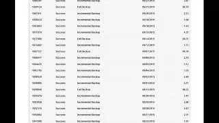 Customer Portal - Backup Data Protected Gadget Overview