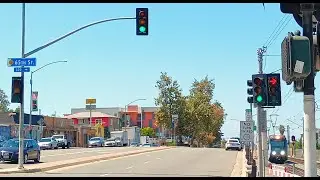 Old San Diego Traffic Lights & MTS #railroadcrossing (Imperial Ave & 65th St)