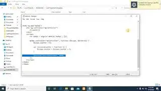 AngularJS $interval service Example