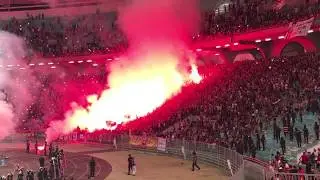 Craquage Fedayn Espérantistes, EST vs Sundowns 0-0, 21/06/2017, CL 2017.