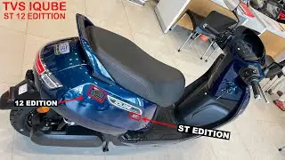 Finally 2024 New model TVS iqube ST 12 Edition Electric Scooter Review | New Features🔥On road price