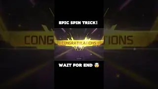 FREE FIRE NEW FADED WHEEL 1 SPIN TRICK 😨😱 #shorts #fftamil #vtgmaster #freefiretamil