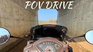 TVS Jupiter Off-road POV Drive