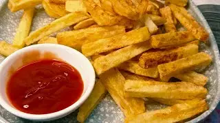 Hotel style french fries at home🍟😋 फ्रेंच फ्राईज घर पे बनाये आसाम तरीके से.... #frenchfries 