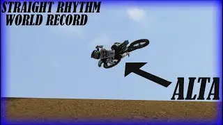 Straight Rhythm WORLD RECORD On The ALTA | 40.4 | Mx Bikes