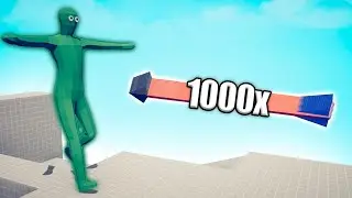 ZOMBIE GIANT vs 1000x OVERPOWERED UNITS - TABS | Totally Accurate Battle Simulator 2026