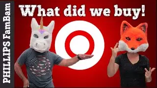 WHAT DID WE BUY AT TARGET? | MINI TARGET HAUL | PHILLIPS FamBam Vlogs