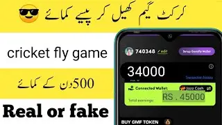 cricket fly game earn money|cricket fly game real or fake review|earningpk05