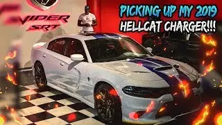 UNBELIEVABLE!!!!  TAKING DELIVERY OF MY 2019 HELLCAT CHARGER!!!