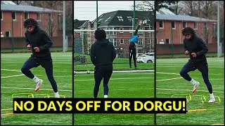 Inside Patrick Dorgu&rsquo;s intense 1v1 extra training before Arsenal clash | Man Utd News