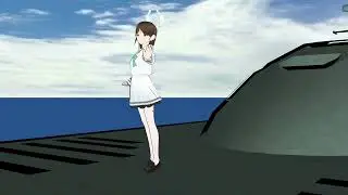 【MMD blue archive】 kurimura airi 可愛くなりたい