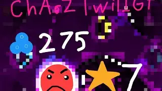 Geometry Dash + Chaoz Twilight 100% (By midas) | Difficult Level #55