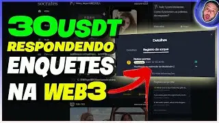 COMO GANHAR USDT RESPONDENDO ENQUETES NA WEB3 - SOCRATES