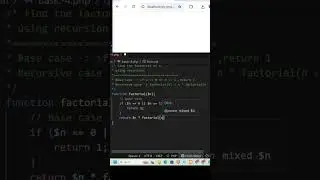 Recursion in 60 Sec | find the factorial of N 🔥