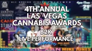 B2K (Mike Jones Newest Artist) Performing Live At Las Vegas Cannabis Awards Music Festival