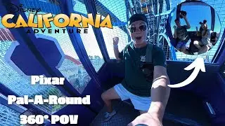 Pixar Pal-A-Round 360&deg; Pov | Swinging Gondolas | Disney California Adventure