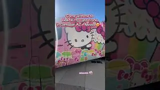 Hello Kitty Cafe & Miniso 😍❤️💕 #hellokitty #valentinesday #cafe #miniso #kawaii