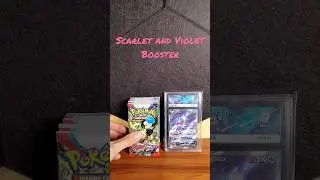 Opening my 1st Scarlet and Violet Booster Pack