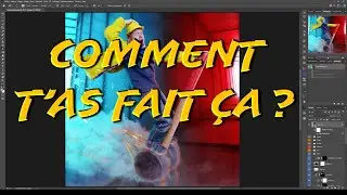 Comment t'as fait ça ? Lumières colorées, fumée (Drift), flammes, rimlight (lumière de contour)