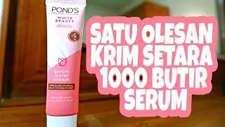 SERUM PALING AFFORDABLE !!! POND'S WHITE BEAUTY SERUM BURST CREAM REVIEW (BAHASA)