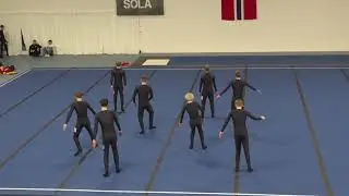 2023 junior NM Teamgym  GULL Sandnes turnforening Herrer