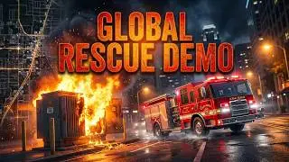 Global Rescue Demo Ep#: 1 Exciting New Emergency Services Manager Game