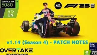 F1&reg; 25 &ndash; v1.14 🔧 | Season 4 Update & Colapinto Joins Alpine! 🏎️🔥
