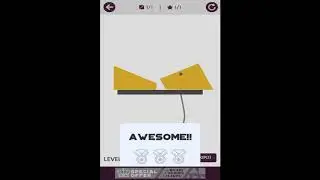 Slice It - Physics Puzzles Level 195. 3 Stars Walkthrough