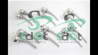 Thompson hip Prosthesis Standard Stem 12 Pieces Set Orthopedic Implants