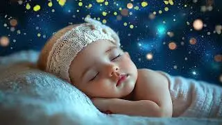 BaBa Black Sheep Lullaby🐑🖤🌟| 10 Hour of Soothing Sleep Music for Your Baby👼🩷🌙 | Fairybee Lullaby🐝