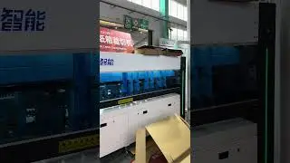 End-of-line Automation: High-speed Paper Cutting Machine #CardboardCutter #packagingsolutions