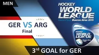 Ruhr steals the ball in the circle and puts it away GER 3-1 ARG