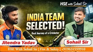 INDIA TEAM SELECTED 🇮🇳🔥 | Untold Journey of a Cricketer 🎧🏏 || @HSEWithSohailSir 