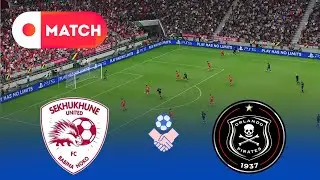 Orlando Pirates vs Sekhukhune United | Premiership 2025 Gameplay Simulation | eFootball PES 2021
