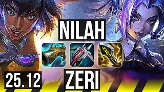 NILAH & Maokai vs ZERI & Lulu (ADC) | EUW Master | 25.12