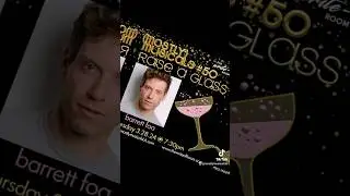 Raise your glass to Barrett Foa, at #mmLA's 50th show! #shorts #musicaltheatre #cabaret