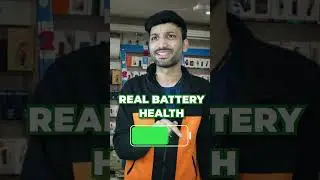 thats how you check iphone's real battery health #shorts