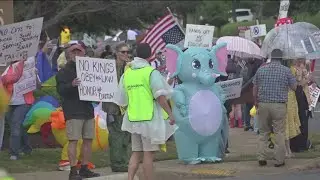 No Kings protests held in Arkansas