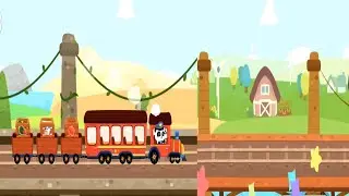 children  train 🚂🚋🚃🚋🚃🚋🚃 travels video games