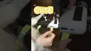 OMG! This Charging Cable is TOO Cute! 😍#cutecharger #chargingcable #kawaii