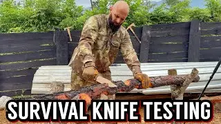 Survival Knife Showdown | Testing Bushcraft Blades to their Limits!
