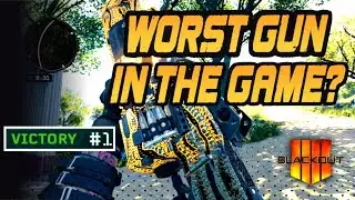 WINNING WITH ONE OF THE WORST GUNS IN COD BLACKOUT!?