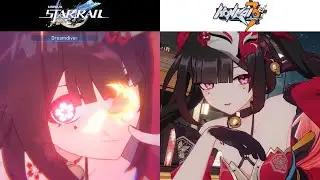 HSR Sparxie gameplay vs HI3 Sparxie gameplay 💀