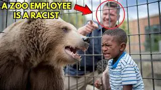 A zoo worker threw a Black boy into the bear's enclosure, and what happened next amazed everyone!