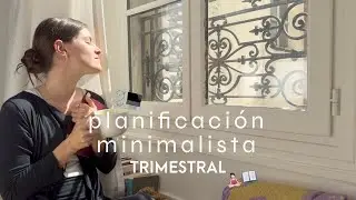 Planificaci&oacute;n Minimalista | Bullet Journal TRIMESTRAL 📖 y algunas Reflexiones