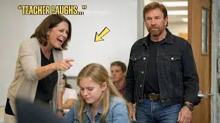 Teacher Laughs at a Student&rsquo;s Story&mdash;Then Her Father Chuck Norris Walks Into the Classroom.