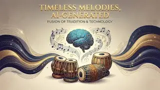 Deep Focus Fusion: AI Indian Classical (Tabla, Mridangam, Sitar, Veena) | AI Generated
