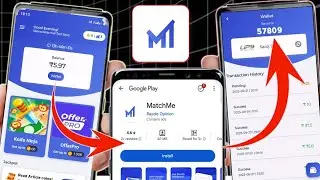 🔥Match Me App Unlimited Trick | New Earning App Today 2025 | Match Me App | New Earning App Today