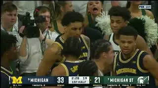 Men's Basketball Highlights at Michigan State